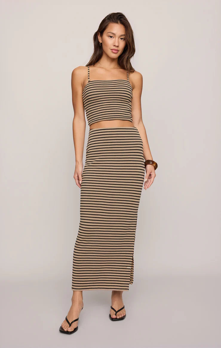 Z SUPPLY Caffari Stripe Tube Top-The Shop Laguna Beach