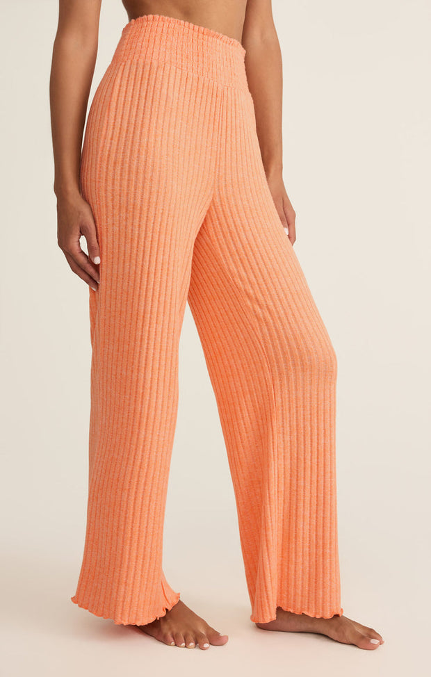 Z SUPPLY Dawn Smocked Silky Rib Pant - More Colors Available