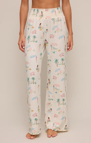 Z SUPPLY Dawn Beach Days Jersey Pant-The Shop Laguna Beach