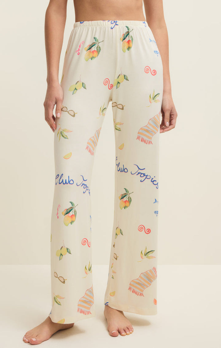Z SUPPLY Vintage Tropic Silky Jersey Pant-The Shop Laguna Beach