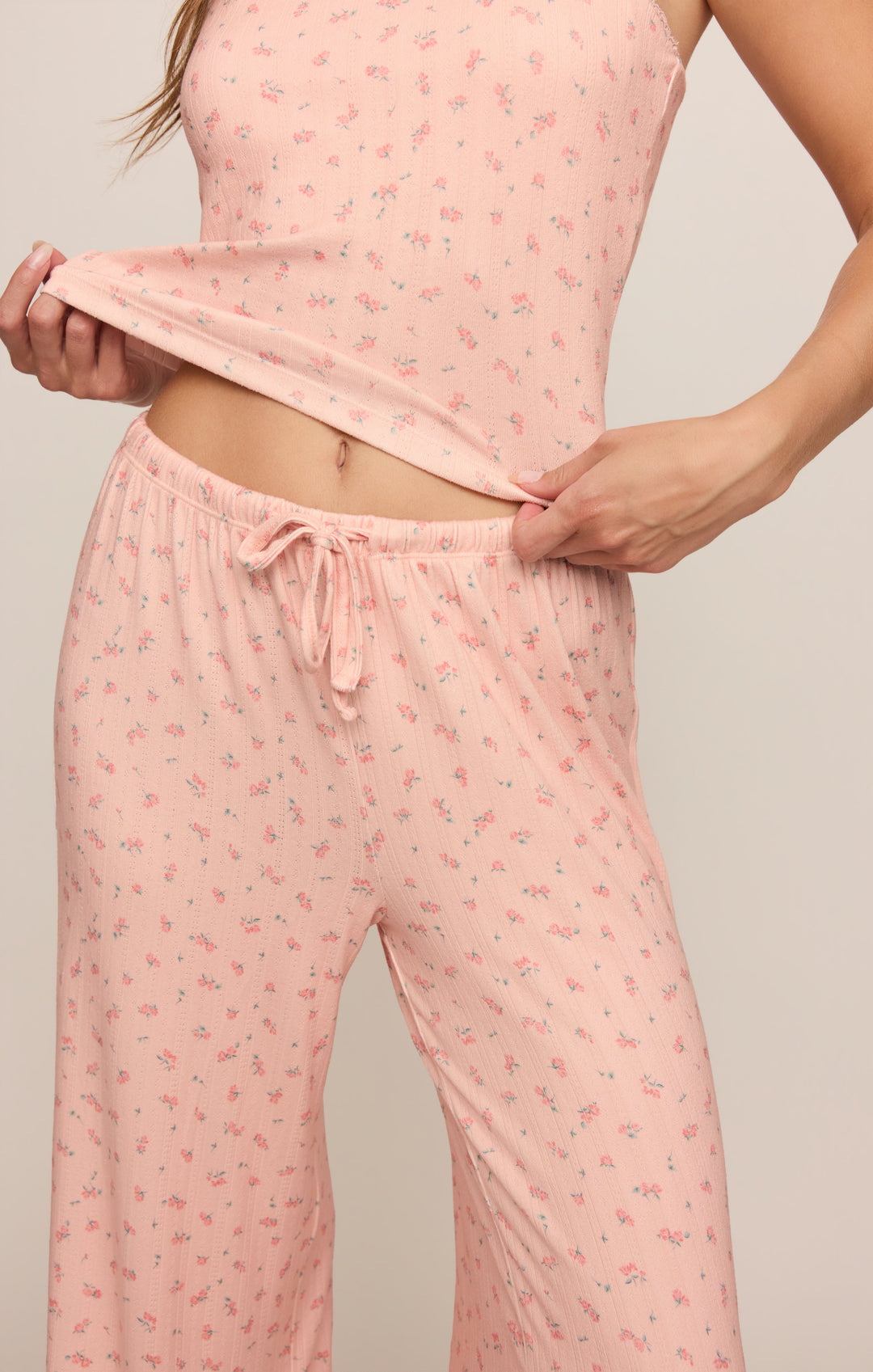 Z SUPPLY Better Off Pointelle Ditsy Pant