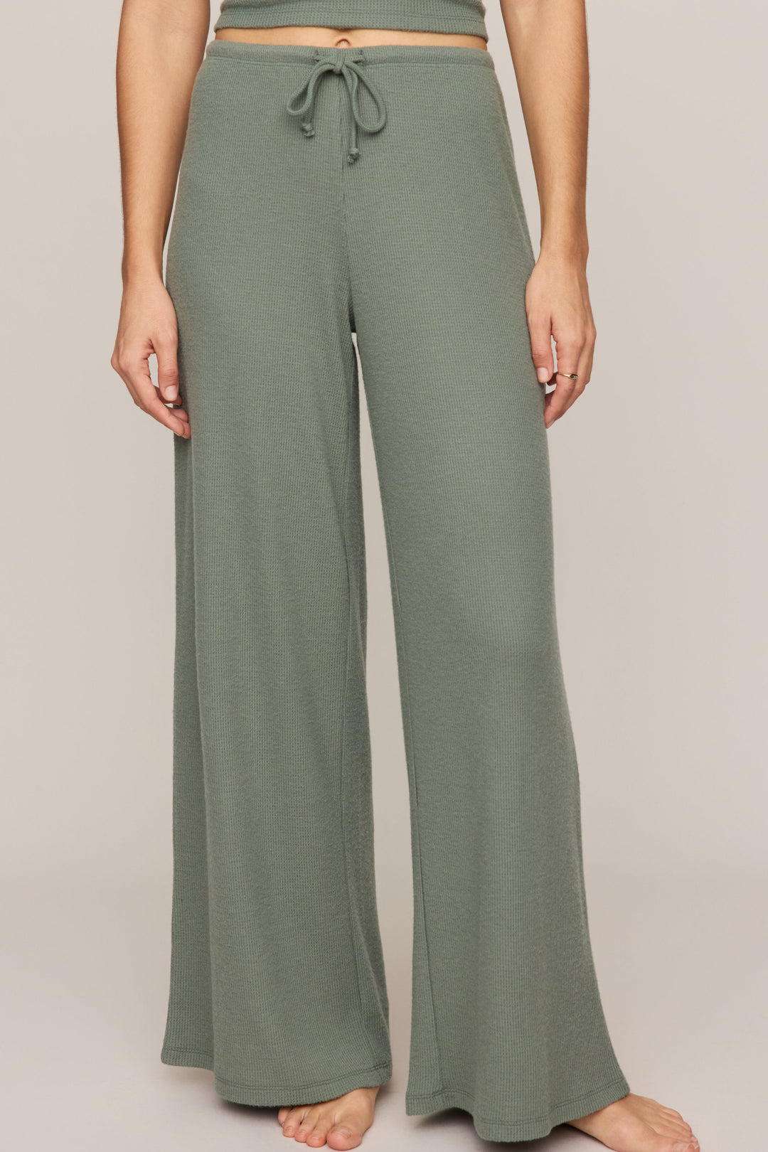 Z SUPPLY Waffle Brushed Thermal Pant-The Shop Laguna Beach