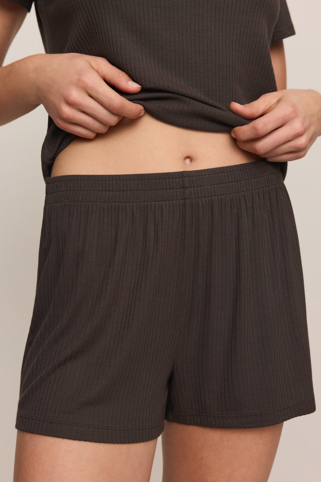 Z SUPPLY Just Right Rib Short-The Shop Laguna Beach