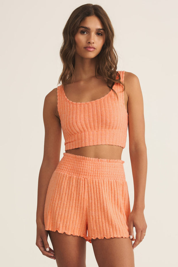 Z SUPPLY Zoe Silky Rib Tank Bra