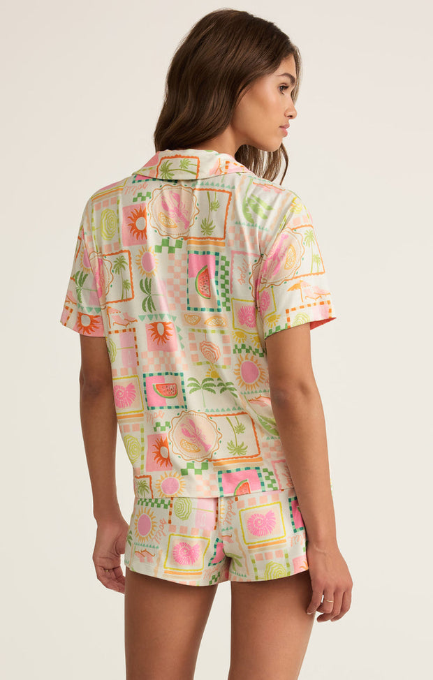 Z SUPPLY Beach Days Soleil PJ Shirt