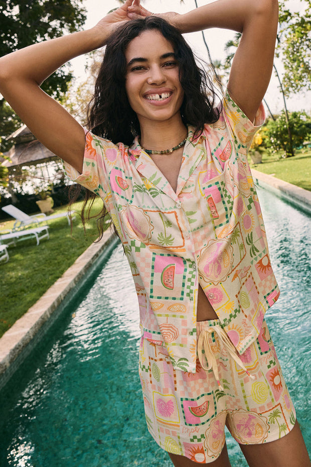 Z SUPPLY Beach Days Soleil PJ Shirt