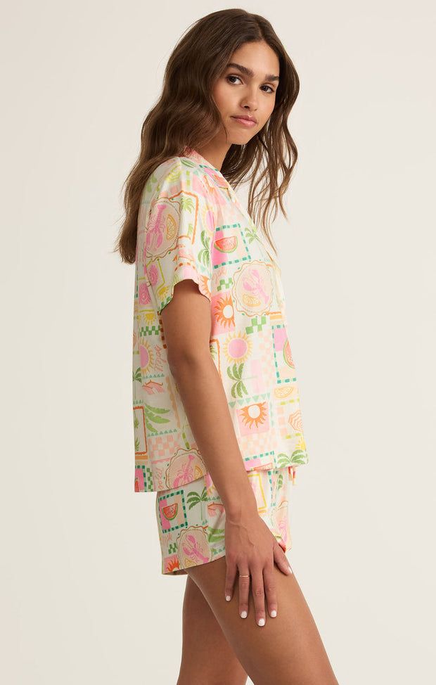 Z SUPPLY Beach Days Soleil PJ Shirt