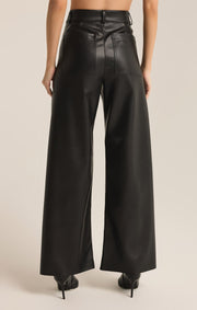 Z SUPPLY Rilynn Faux Leather Pant-The Shop Laguna Beach