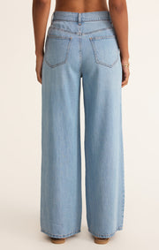 Z SUPPLY Mia Soft Luxe Denim Pant-The Shop Laguna Beach