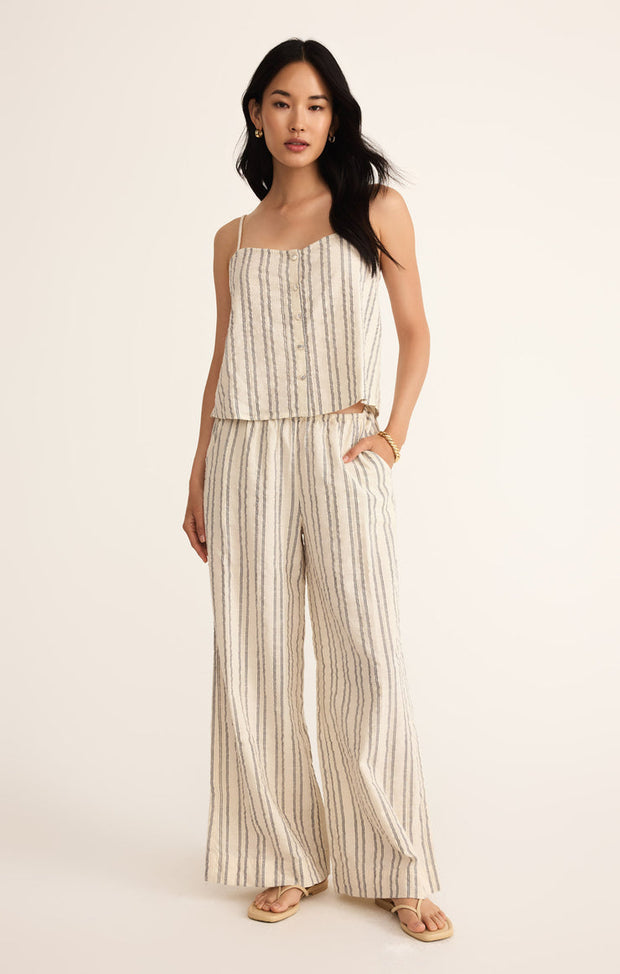 Z SUPPLY Soleil Textured Stripe Pant-The Shop Laguna Beach