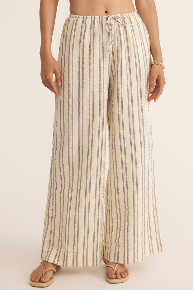 Z SUPPLY Soleil Textured Stripe Pant-The Shop Laguna Beach