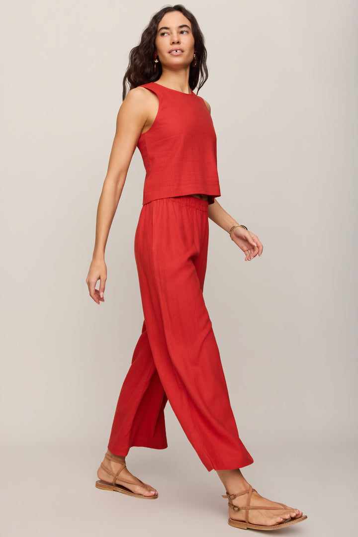 Z SUPPLY Scout Linen Wide-Leg Pant