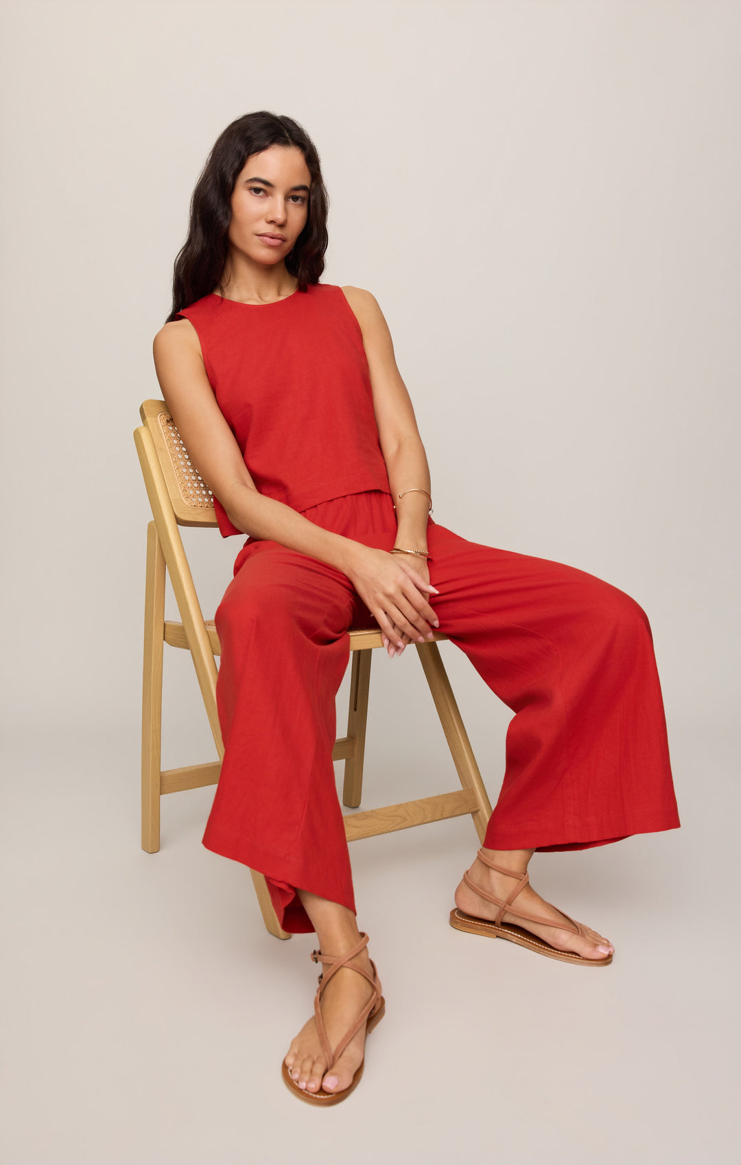 Z SUPPLY Scout Linen Wide-Leg Pant