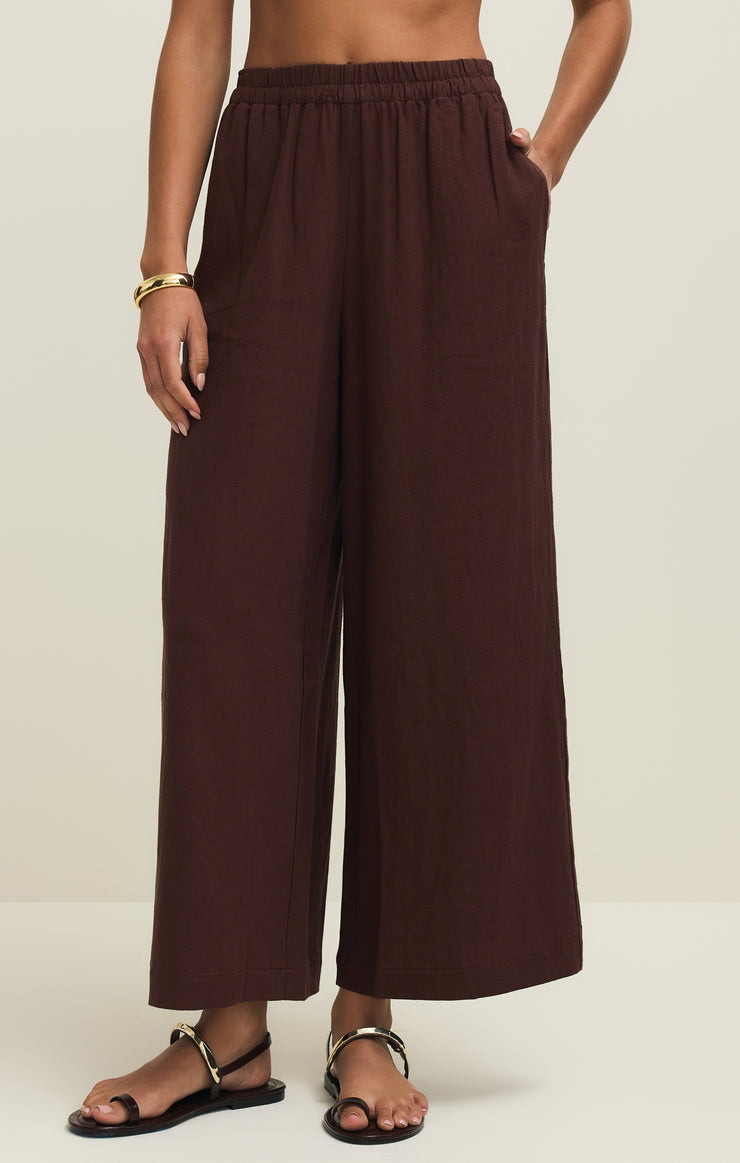 Z SUPPLY Scout Linen Wide-Leg Pant-The Shop Laguna Beach