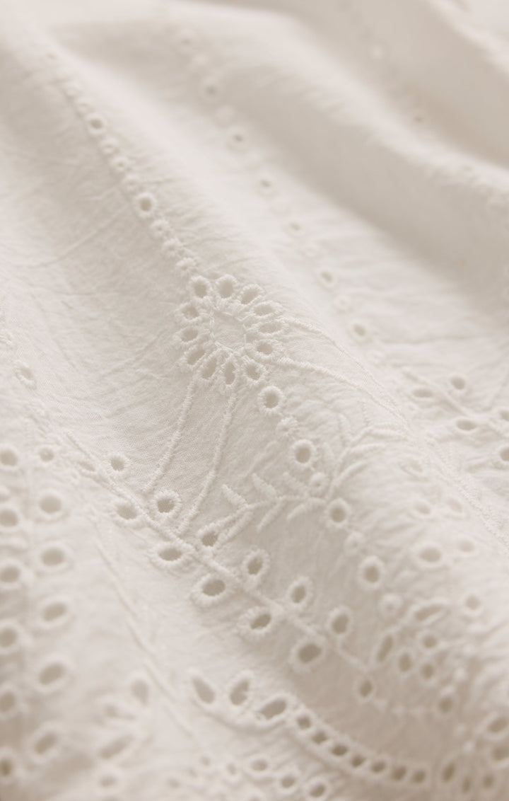 Z SUPPLY Oceanside Embroidered Tie Top-The Shop Laguna Beach