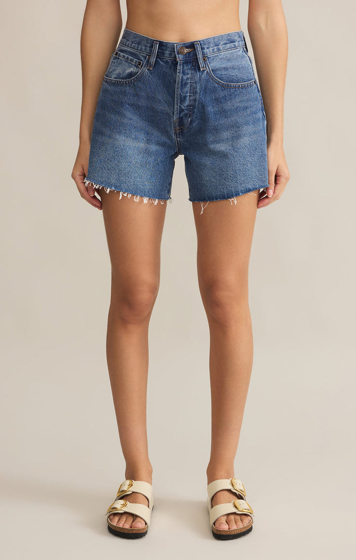 Z SUPPLY Everyday Hi-Rise Denim Short-The Shop Laguna Beach
