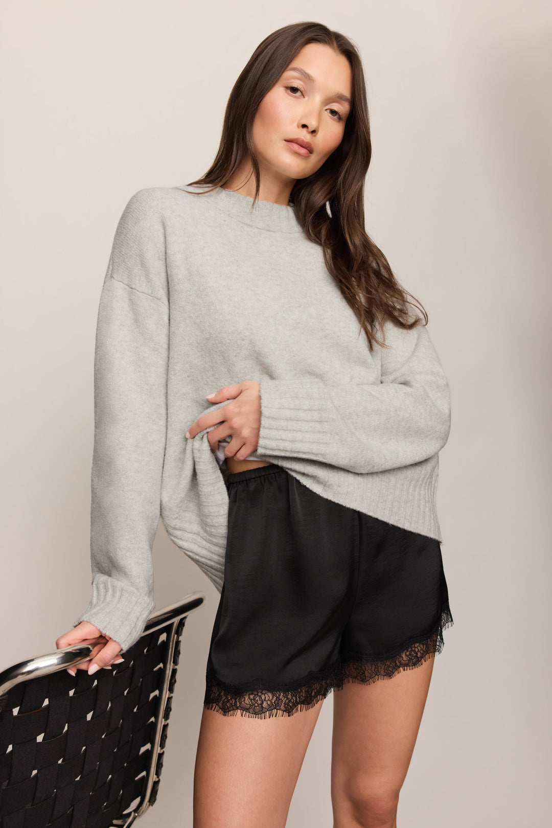 Z SUPPLY Caprice Luxe Lace Short