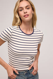 Z SUPPLY Saxton Striped Tee-The Shop Laguna Beach