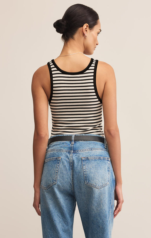 Z SUPPLY Classic Striped Scoop Tank - More Colors Available-The Shop Laguna Beach