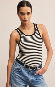 Z SUPPLY Classic Striped Scoop Tank - More Colors Available-The Shop Laguna Beach