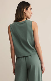 Z SUPPLY Sloane Jersey V-Neck Tank-The Shop Laguna Beach