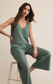 Z SUPPLY Sloane Jersey V-Neck Tank-The Shop Laguna Beach