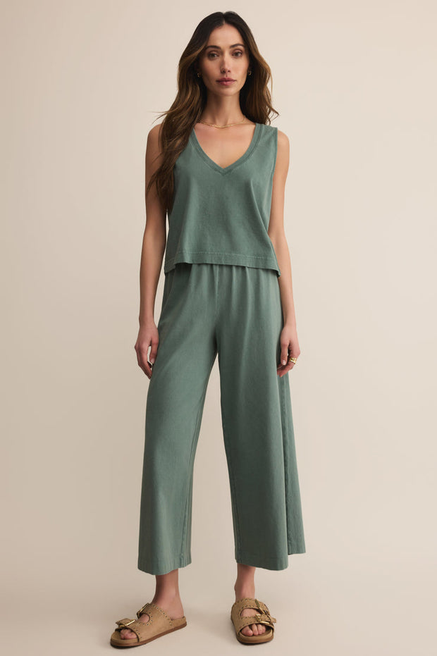 Z SUPPLY Sloane Jersey V-Neck Tank-The Shop Laguna Beach
