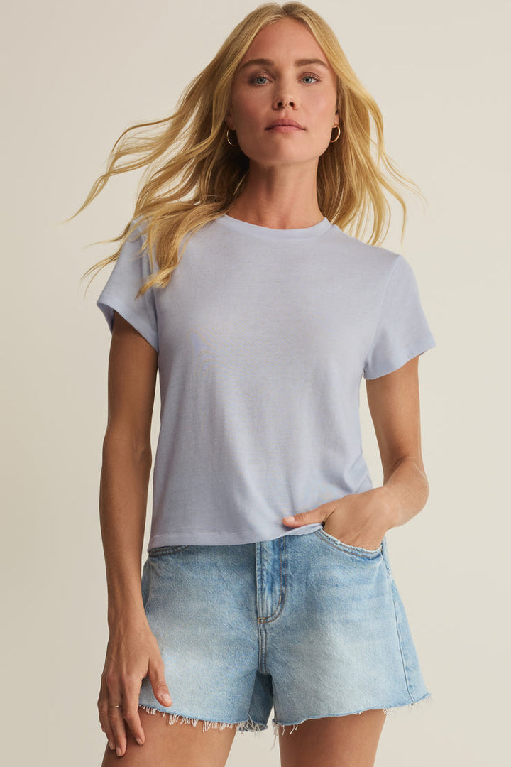Z SUPPLY Tourist Knit Jersey Tee-The Shop Laguna Beach