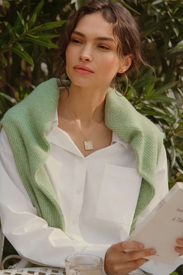 Z SUPPLY Lisette Poplin Shirt-The Shop Laguna Beach