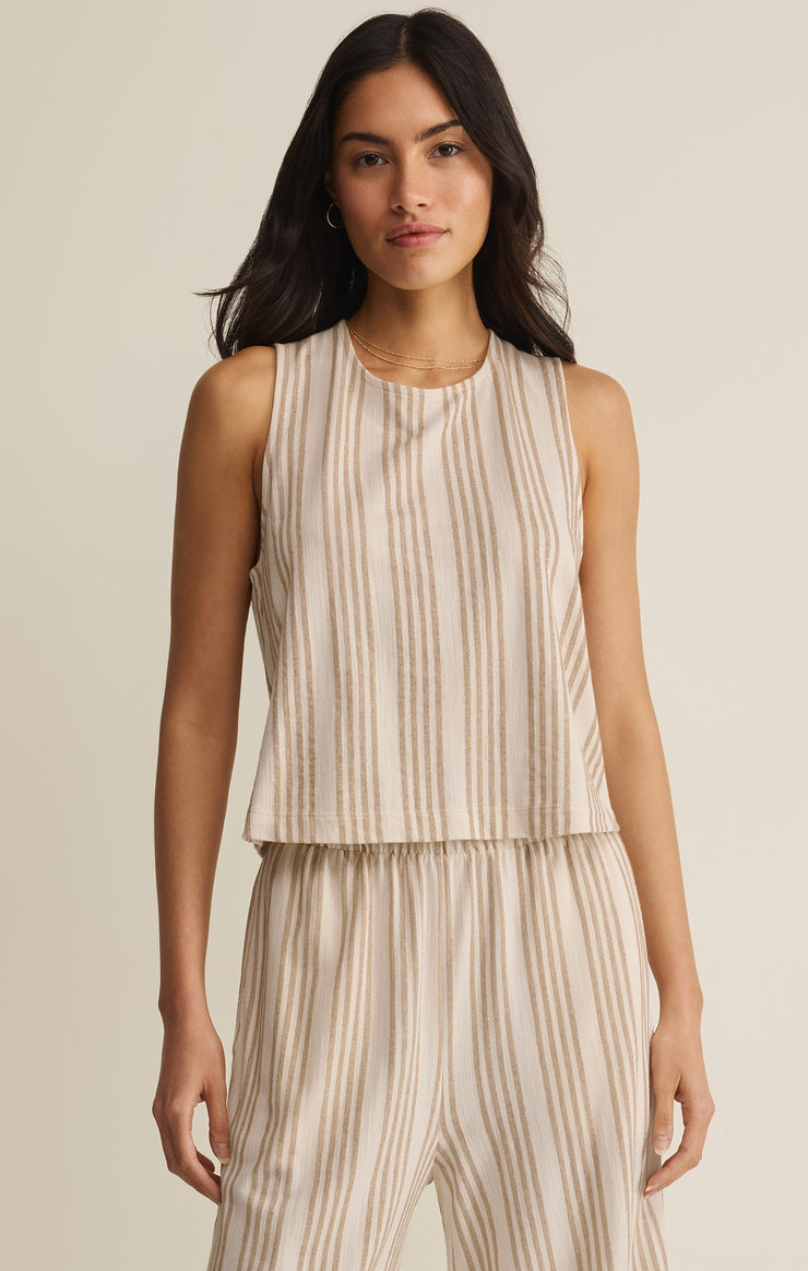 Z SUPPLY Sloane Knit Striped Top-The Shop Laguna Beach