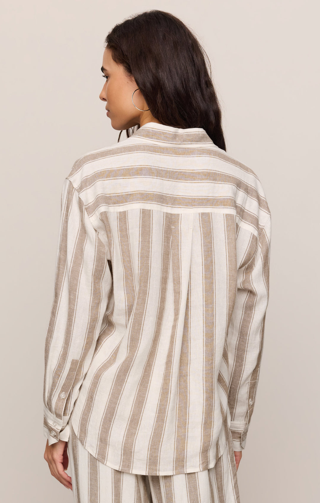Z SUPPLY The Perfect Linen Striped Shirt - More Colors Available-The Shop Laguna Beach