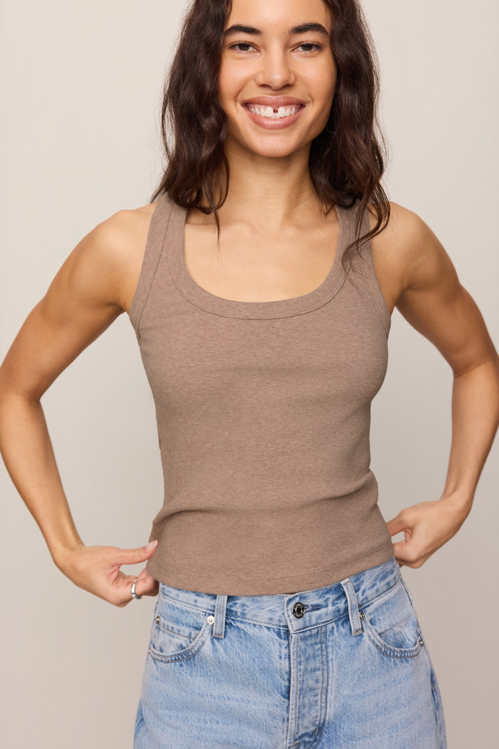 Z SUPPLY Rowe Rib Scoop Tank - More Colors Available-The Shop Laguna Beach