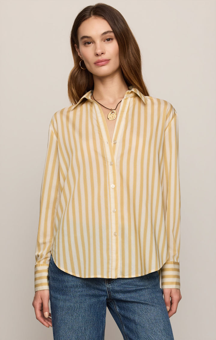Z SUPPLY Golden Haven Stripe Shirt-The Shop Laguna Beach