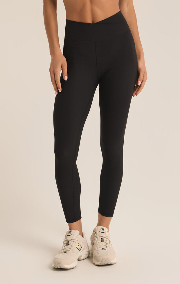 Z SUPPLY Circuit Cross Over 7/8 Legging-The Shop Laguna Beach