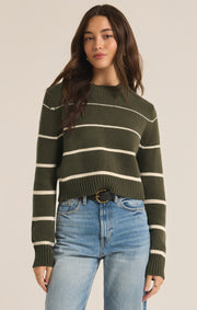 Z SUPPLY Milan Stripe Sweater-The Shop Laguna Beach