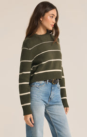 Z SUPPLY Milan Stripe Sweater-The Shop Laguna Beach