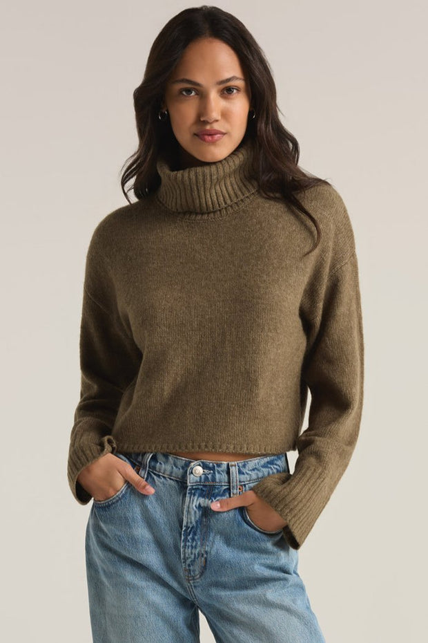 Z SUPPLY Ursa Turtleneck Sweater-The Shop Laguna Beach