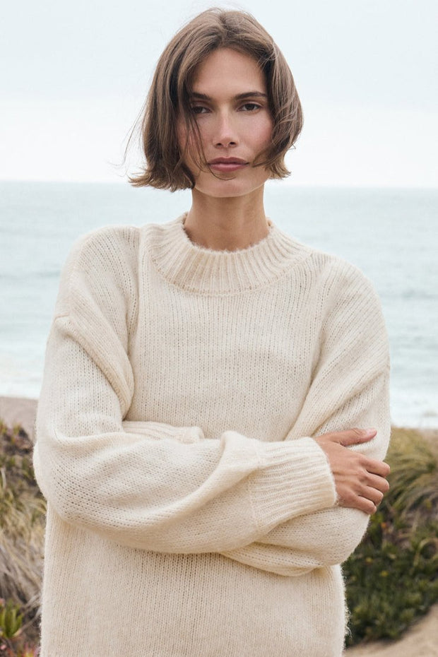 Z SUPPLY Danica Knit Sweater-The Shop Laguna Beach