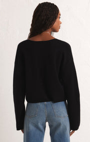 Z SUPPLY Estelle Crop Cardigan Sweater-The Shop Laguna Beach