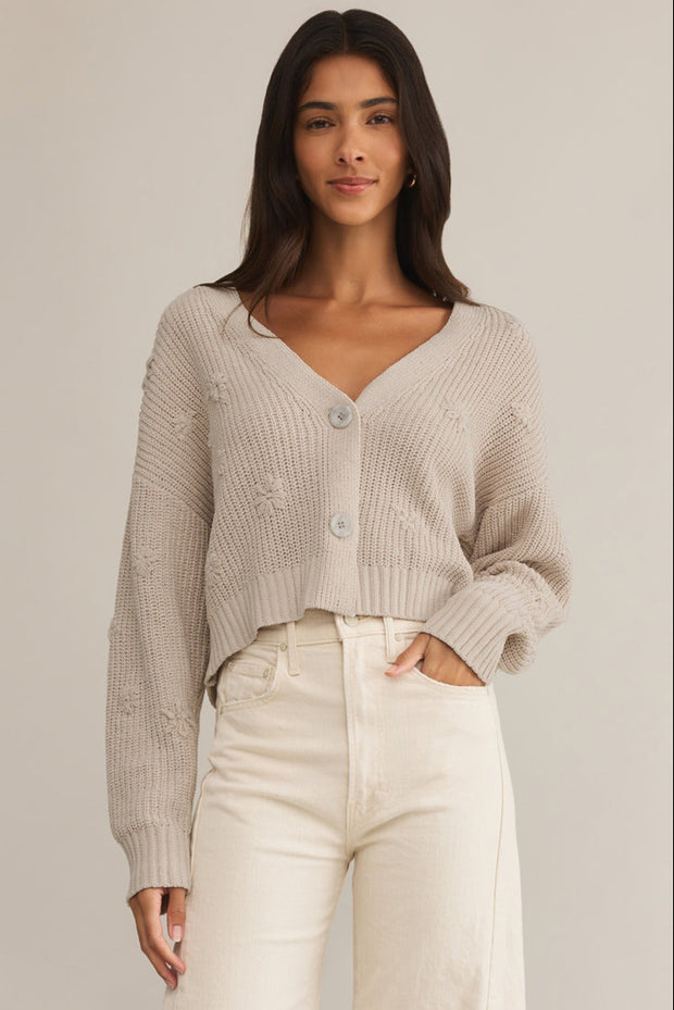 Z SUPPLY Fleur Cropped Cardigan-The Shop Laguna Beach