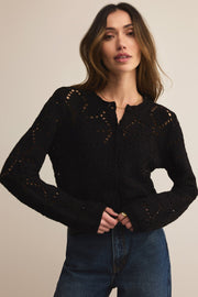 Z SUPPLY Rosalyn Diamond Cardigan Sweater - More Colors Available-The Shop Laguna Beach