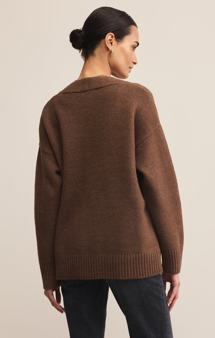 Z SUPPLY Theo Cardigan • Suede | The Shop Laguna Beach