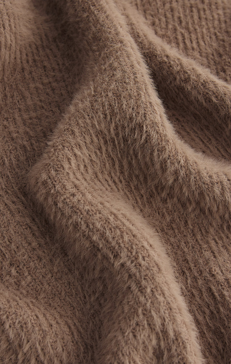 Z SUPPLY Sadira Fluffy Crop Cardigan-The Shop Laguna Beach