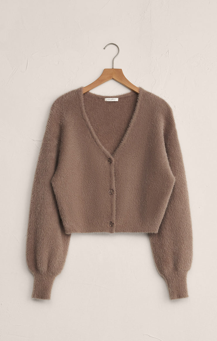 Z SUPPLY Sadira Fluffy Crop Cardigan-The Shop Laguna Beach