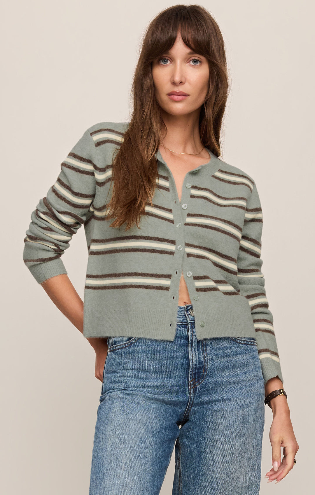 Z SUPPLY Medina Cozy Stripe Cardigan