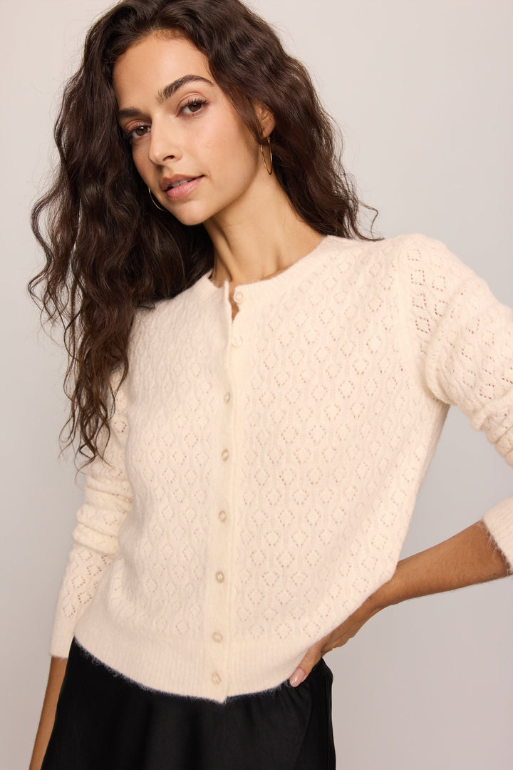Z SUPPLY Medina Open Knit Cardigan-The Shop Laguna Beach