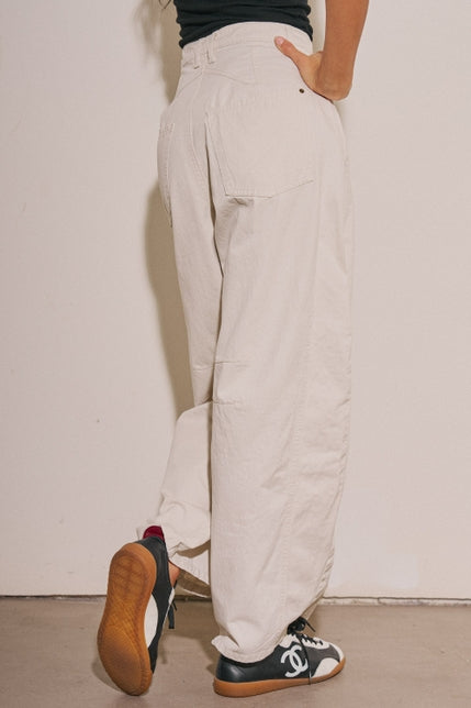KEEN THE LABEL Atianna Cotton Barrel Pant-The Shop Laguna Beach