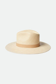 BRIXTON Harper Panama Straw Hat-The Shop Laguna Beach