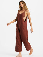 BILLABONG Pacific Time Cotton Overall Jumpsuit - More Colors Available-The Shop Laguna Beach