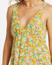 BILLABONG Feel the Love Floral Midi Dress-The Shop Laguna Beach
